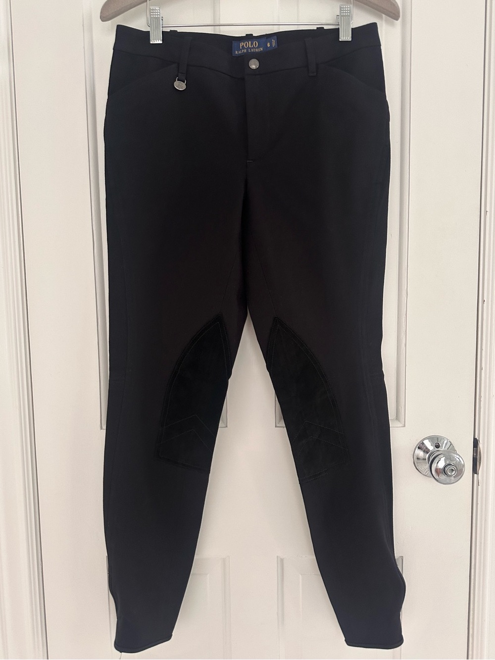 Polo Ralph Lauren Jodhpurs Equestrian Pants Leggings Black 6